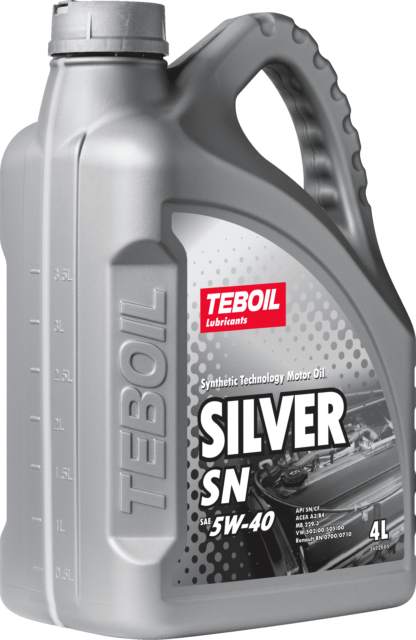 Моторное масло TEBOIL SILVER SN 5W-40