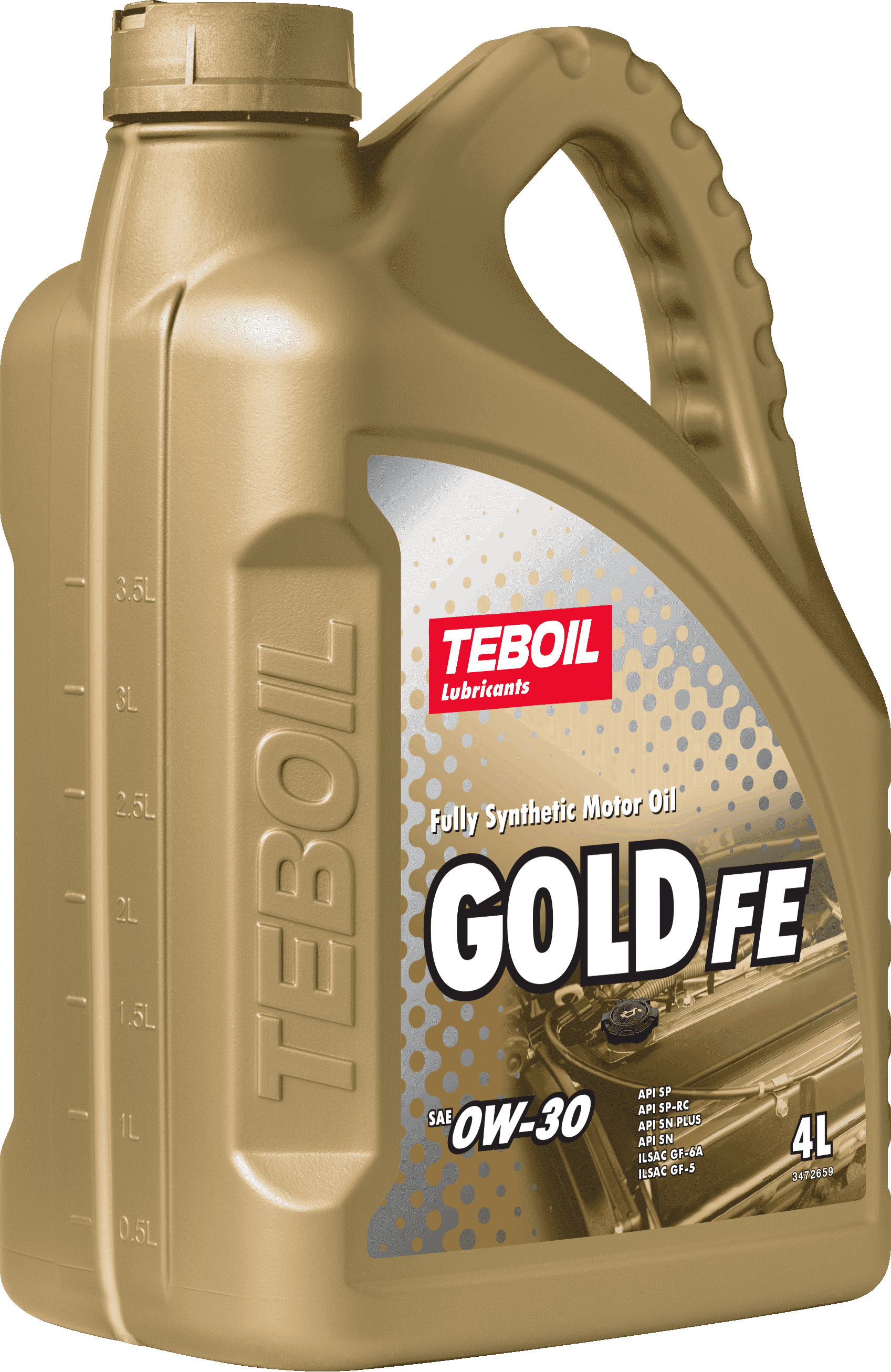 Синтетическое моторное масло TEBOIL GOLD FE 0W-30