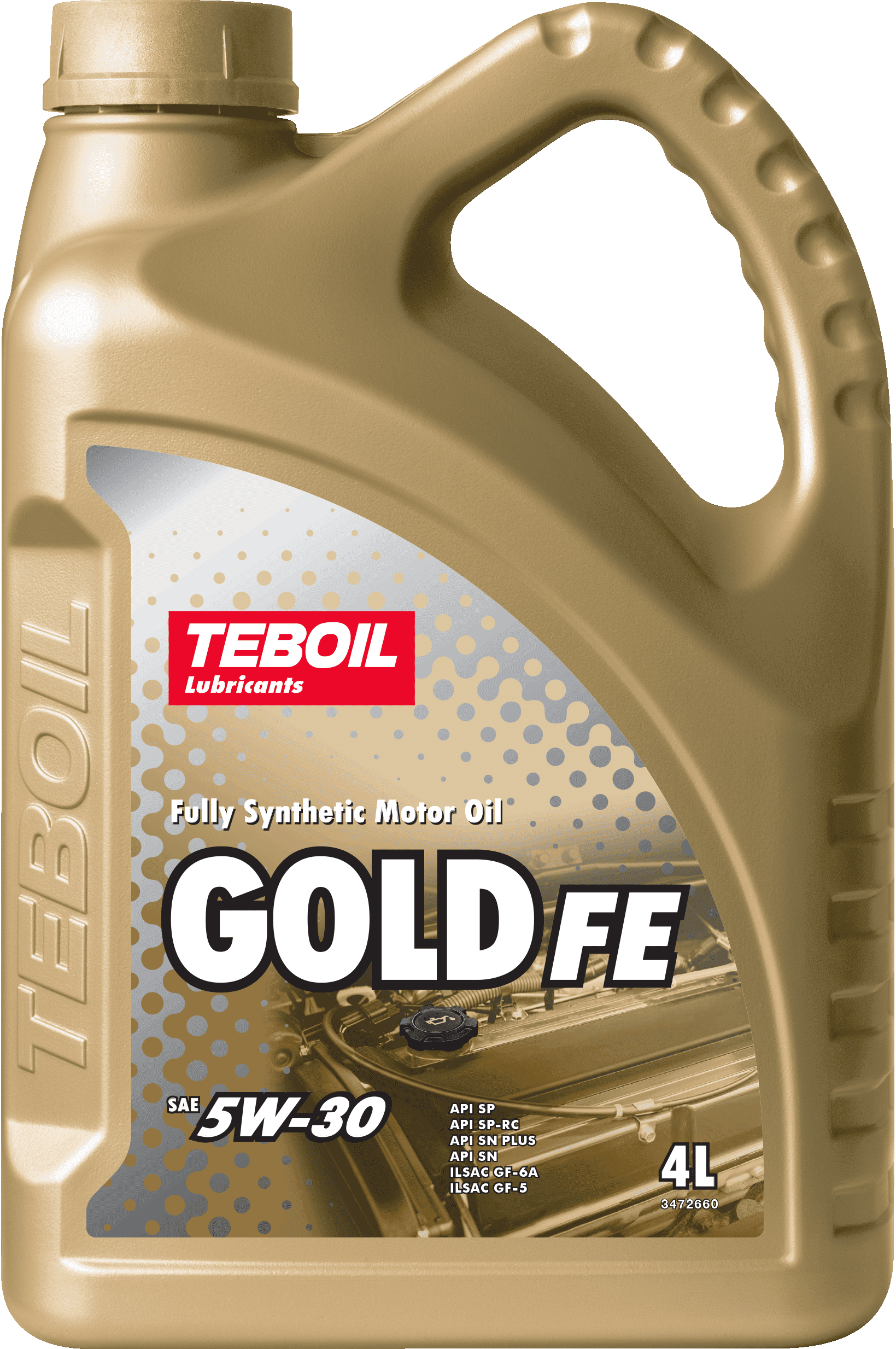 Синтетическое моторное масло TEBOIL GOLD FE 5W-30