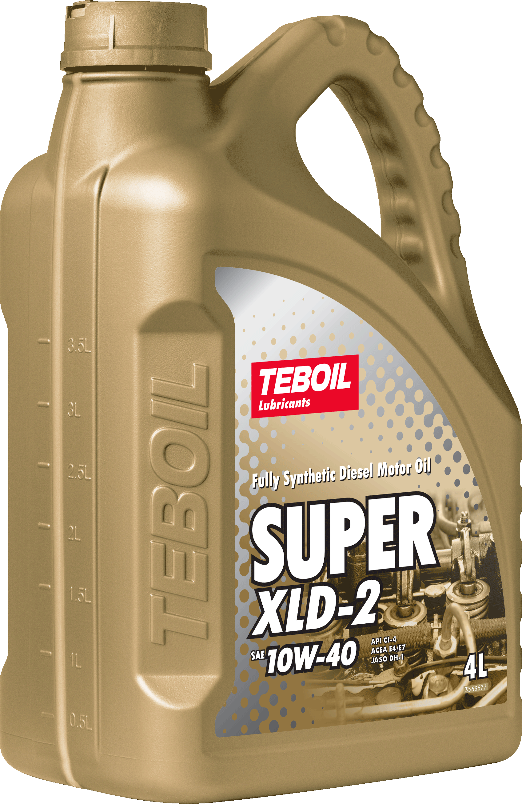 Синтетическое моторное масло TEBOIL SUPER XLD-2 10W-40