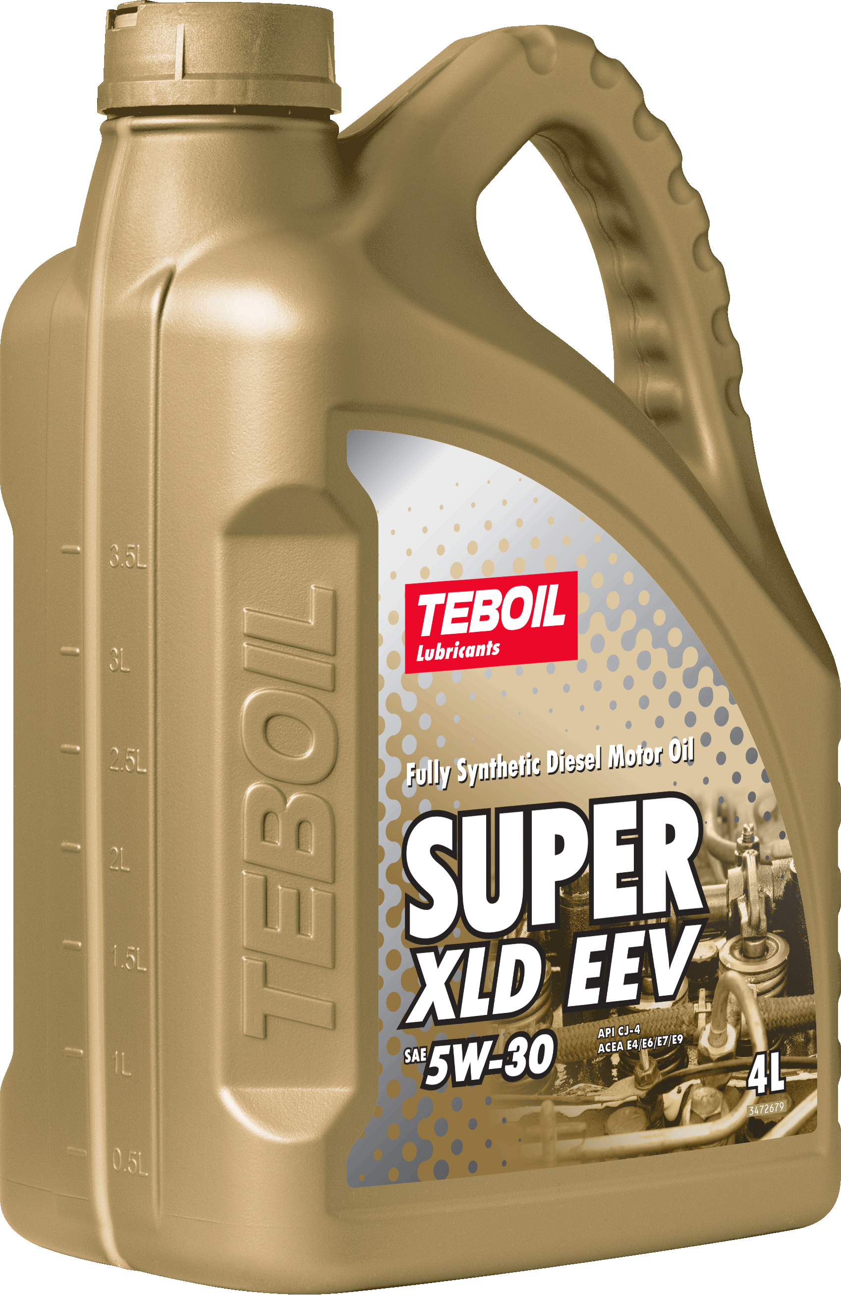 Синтетическое моторное масло TEBOIL SUPER XLD EEV 5W-30