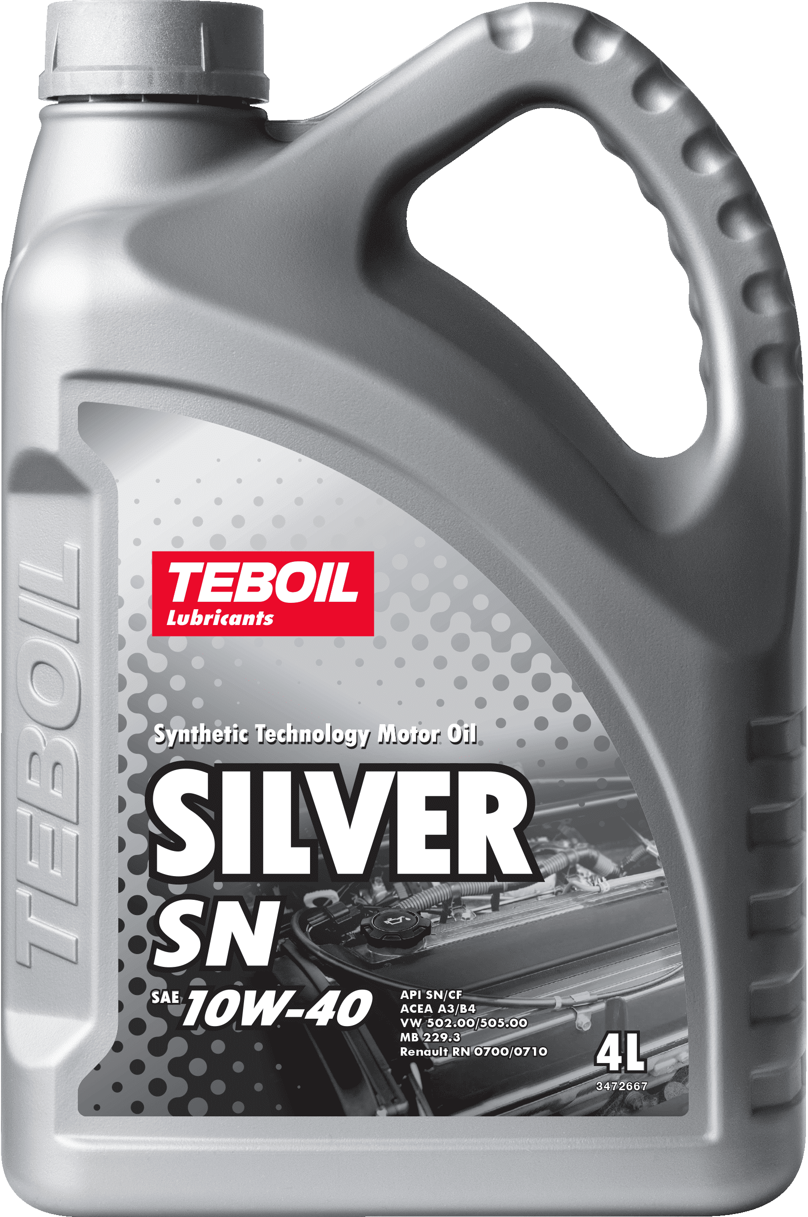 Моторное масло TEBOIL SILVER SN 10W-40