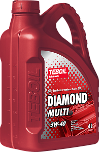 Синтетическое моторное масло TEBOIL DIAMOND MULTI 5W-40