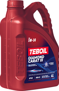 Синтетическое моторное масло TEBOIL DIAMOND CARAT III 5W‑30