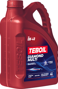 Синтетическое моторное масло TEBOIL DIAMOND MULTI 0W-40